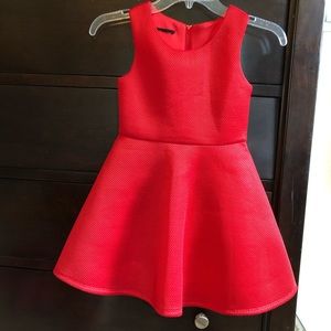 Girls formal red dress